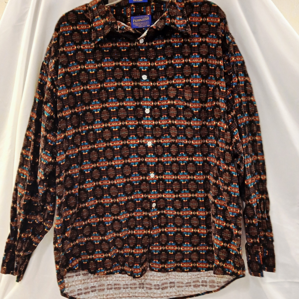 Pendleton Multicolor Geometric Men's Shirt